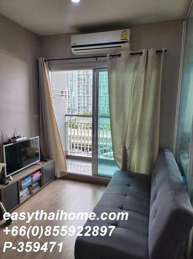 รูป P-359471 > คอนโดขาย The Tempo Grand Sathorn-Wutthakat 1 ห้องนอน ชั้น 9 วิวเมือง ใกล้ BTS วุฒากาศ Line: @easythaihome 085-592-2897 - รูปที่ 3/8