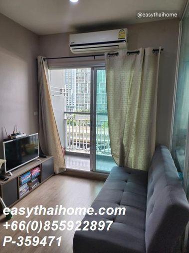 รูป P-359471 > คอนโดขาย The Tempo Grand Sathorn-Wutthakat 1 ห้องนอน ชั้น 9 วิวเมือง ใกล้ BTS วุฒากาศ Line: @easythaihome 085-592-2897 - รูปที่ 3/8