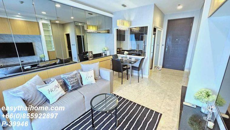 รูป P-39946 วิวเมือง! เดอะ เครสท์ สุขุมวิท 34 (The Crest Sukhumvit 34) 1 นอน หรูหรา พร้อมเข้าอยู่! BTS ทองหล่อ Line Id: @easythaihome 085-592-2897 - รูปที่ 6/15