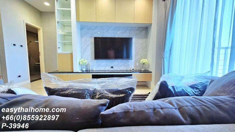 รูป P-39946 วิวเมือง! เดอะ เครสท์ สุขุมวิท 34 (The Crest Sukhumvit 34) 1 นอน หรูหรา พร้อมเข้าอยู่! BTS ทองหล่อ Line Id: @easythaihome 085-592-2897 - รูปที่ 4/15