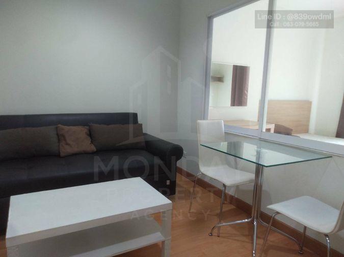 picture ð Urgently for rent : Life @ Ratchada - Suthisan beautiful room, fully furnished, ready to move in. - 2/6