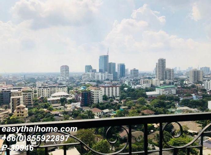 รูป P-39946 วิวเมือง! เดอะ เครสท์ สุขุมวิท 34 (The Crest Sukhumvit 34) 1 นอน หรูหรา พร้อมเข้าอยู่! BTS ทองหล่อ Line Id: @easythaihome 085-592-2897 - รูปที่ 9/15