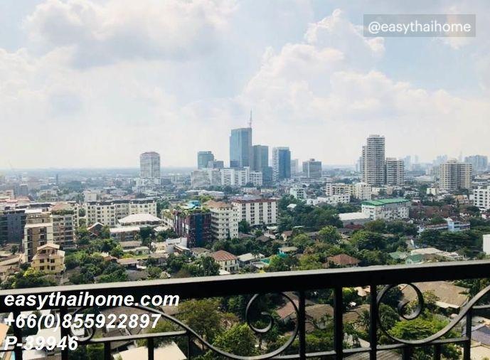 รูป P-39946 วิวเมือง! เดอะ เครสท์ สุขุมวิท 34 (The Crest Sukhumvit 34) 1 นอน หรูหรา พร้อมเข้าอยู่! BTS ทองหล่อ Line Id: @easythaihome 085-592-2897 - รูปที่ 9/15