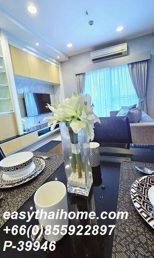 รูป P-39946 วิวเมือง! เดอะ เครสท์ สุขุมวิท 34 (The Crest Sukhumvit 34) 1 นอน หรูหรา พร้อมเข้าอยู่! BTS ทองหล่อ Line Id: @easythaihome 085-592-2897 - รูปที่ 3/15