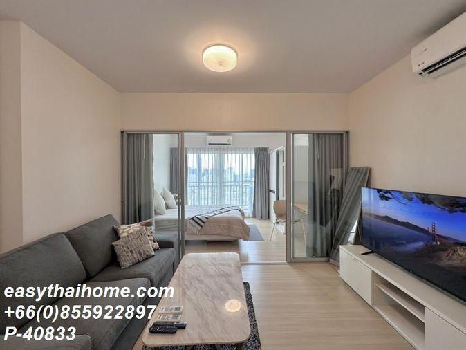 รูป [P-40833] ขายคอนโดราคาดี! Supalai Veranda Rama 9 ชั้นสูง ชั้น 30 (1 นอน) ใกล้ MRT พระราม 9 ราคา 3.5 ล้าน 085-592-2897 Line: @easythaihome - รูปที่ 2/9