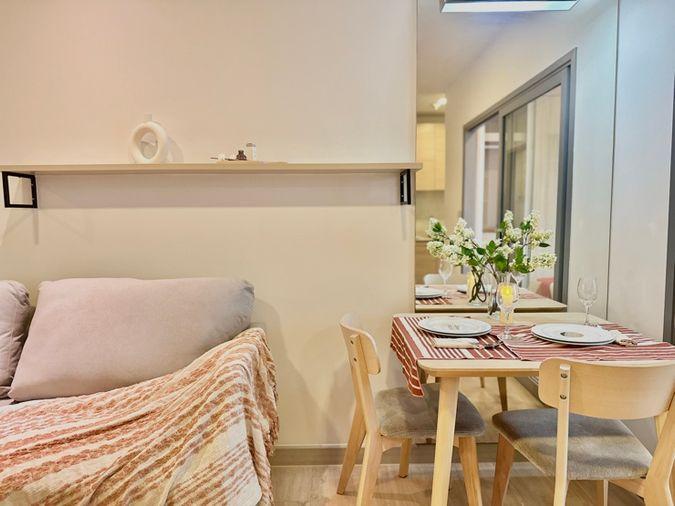 รูป ห้องใหม่เพิ่งแต่งเสร็จ : Casalunar Mesto : 1 bed 32 ตรม ชั้น 25 วิวทะเล เฟอร์ครบ พร้อมเข้าอยู่ - รูปที่ 3/14