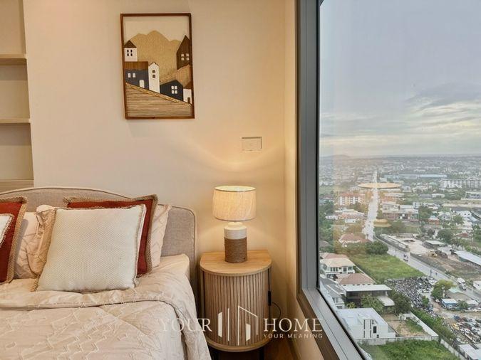 รูป ห้องใหม่เพิ่งแต่งเสร็จ : Casalunar Mesto : 1 bed 32 ตรม ชั้น 25 วิวทะเล เฟอร์ครบ พร้อมเข้าอยู่ - รูปที่ 1/14