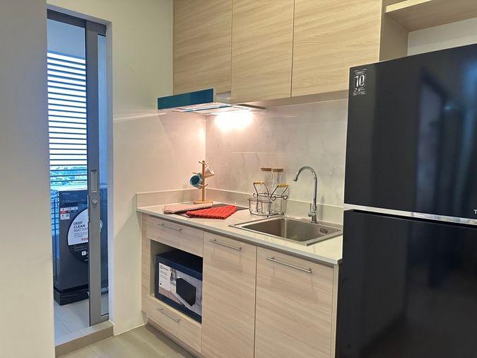 รูป ห้องใหม่เพิ่งแต่งเสร็จ : Casalunar Mesto : 1 bed 32 ตรม ชั้น 25 วิวทะเล เฟอร์ครบ พร้อมเข้าอยู่ - รูปที่ 14/14