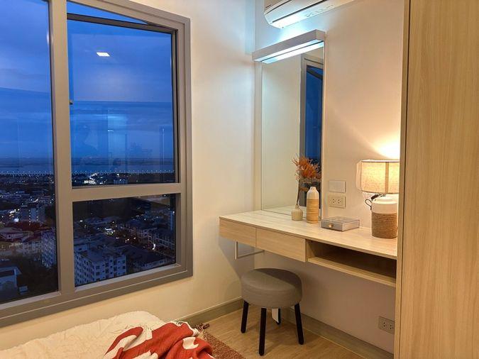 รูป ห้องใหม่เพิ่งแต่งเสร็จ : Casalunar Mesto : 1 bed 32 ตรม ชั้น 25 วิวทะเล เฟอร์ครบ พร้อมเข้าอยู่ - รูปที่ 11/14