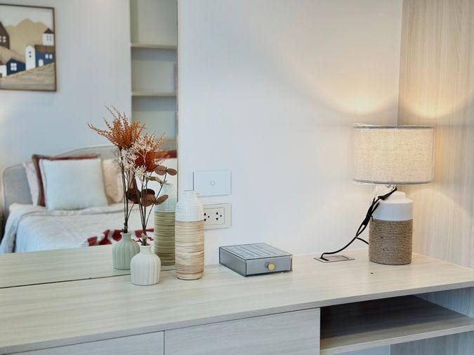 รูป ห้องใหม่เพิ่งแต่งเสร็จ : Casalunar Mesto : 1 bed 32 ตรม ชั้น 25 วิวทะเล เฟอร์ครบ พร้อมเข้าอยู่ - รูปที่ 4/14