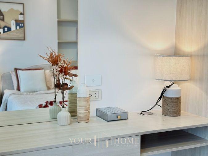 รูป ห้องใหม่เพิ่งแต่งเสร็จ : Casalunar Mesto : 1 bed 32 ตรม ชั้น 25 วิวทะเล เฟอร์ครบ พร้อมเข้าอยู่ - รูปที่ 4/14