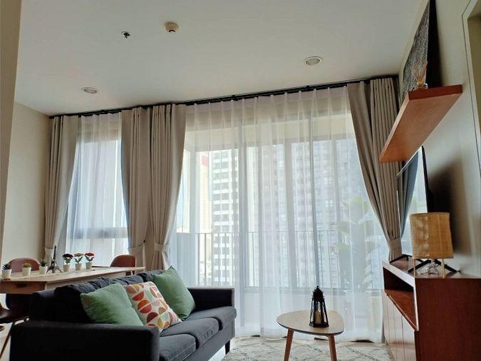 รูป 💥💥ให้เช่าห้องพร้อมอยู่!! IDEO Q Ratchathewi 2Bed1Bath 48 ตร.ม.ชั้น 18 แต่งครบ ใกล้ BTS ราชเทวี สนใจ LINE: @atfirm💥💥 - รูปที่ 2/6