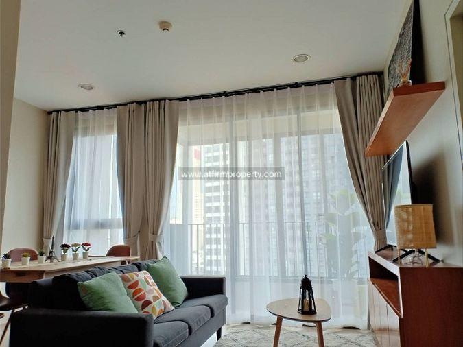 รูป 💥💥ให้เช่าห้องพร้อมอยู่!! IDEO Q Ratchathewi 2Bed1Bath 48 ตร.ม.ชั้น 18 แต่งครบ ใกล้ BTS ราชเทวี สนใจ LINE: @atfirm💥💥 - รูปที่ 2/6