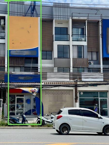 รูป ขายอาคารพาณิชย์ ศรีราชา - หนองค้อ ทำเลดี ติดนนเส้นหลัก  - รูปที่ 1/4