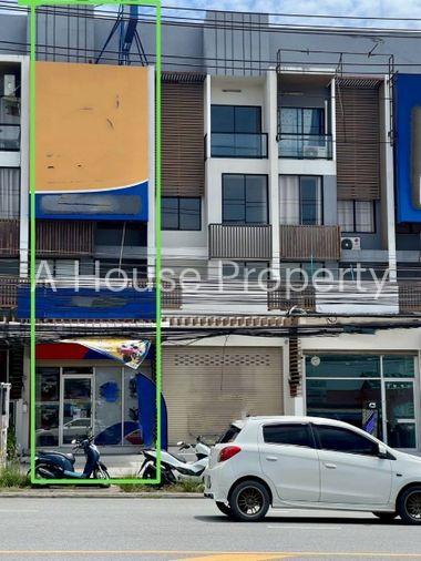 รูป ขายอาคารพาณิชย์ ศรีราชา - หนองค้อ ทำเลดี ติดนนเส้นหลัก - รูปที่ 1/4