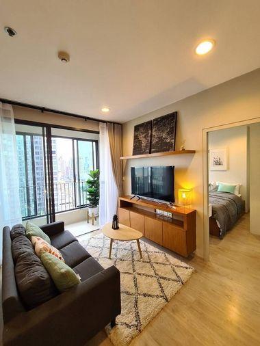 รูป 💥💥ให้เช่าห้องพร้อมอยู่!! IDEO Q Ratchathewi 2Bed1Bath 48 ตร.ม.ชั้น 18 แต่งครบ ใกล้ BTS ราชเทวี สนใจ LINE: @atfirm💥💥 - รูปที่ 1/6