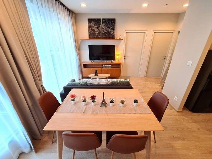รูป 💥💥ให้เช่าห้องพร้อมอยู่!! IDEO Q Ratchathewi 2Bed1Bath 48 ตร.ม.ชั้น 18 แต่งครบ ใกล้ BTS ราชเทวี สนใจ LINE: @atfirm💥💥 - รูปที่ 3/6