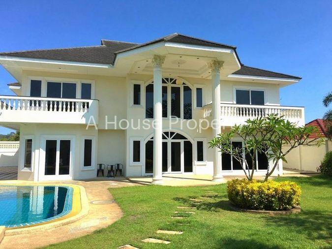 รูป ขายบ้านเดี่ยวสุดหรู หลังใหญ่ โซนบางเสร่ ฝั่งทะเล สัตหีบ ชลบุรี - รูปที่ 1/20