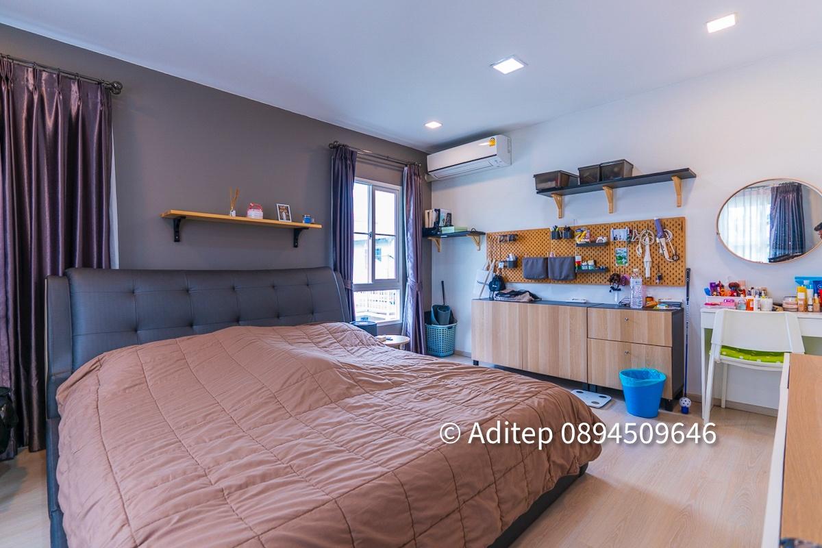 รูป ขายบ้านเดี่ยว 60 ตรว. พฤกษ์ลดา วงแหวน–หทัยราษฎร์ 3 ห้องนอน 3 ห้องน้ำ หน้าบ้านติดสวนไม่ชนใคร มีห้องนอนชั้นล่าง เหมาะผู้สูงอายุ - รูปที่ 23/29