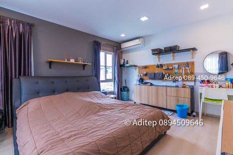 รูป ขายบ้านเดี่ยว 60 ตรว. พฤกษ์ลดา วงแหวน–หทัยราษฎร์ 3 ห้องนอน 3 ห้องน้ำ หน้าบ้านติดสวนไม่ชนใคร มีห้องนอนชั้นล่าง เหมาะผู้สูงอายุ - รูปที่ 23/29