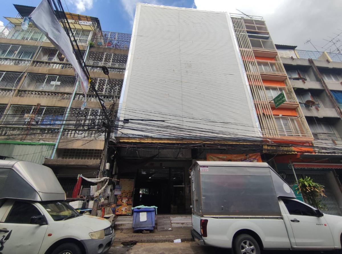 รูป ขายอาคาร 7 ชั้น และอาคารพาณิชย์ 4 ชั้นครึ่ง 2 คูหา ติดตลาดมหานาค ถนนหลานหลวง - รูปที่ 1/15