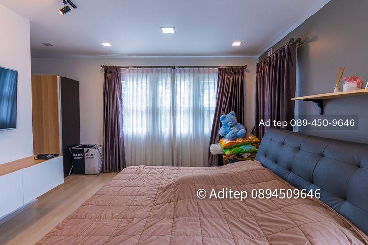 รูป ขายบ้านเดี่ยว 60 ตรว. พฤกษ์ลดา วงแหวน–หทัยราษฎร์ 3 ห้องนอน 3 ห้องน้ำ หน้าบ้านติดสวนไม่ชนใคร มีห้องนอนชั้นล่าง เหมาะผู้สูงอายุ - รูปที่ 22/29