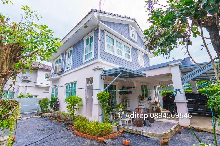 รูป ขายบ้านเดี่ยว 60 ตรว. พฤกษ์ลดา วงแหวน–หทัยราษฎร์ 3 ห้องนอน 3 ห้องน้ำ หน้าบ้านติดสวนไม่ชนใคร มีห้องนอนชั้นล่าง เหมาะผู้สูงอายุ - รูปที่ 8/29