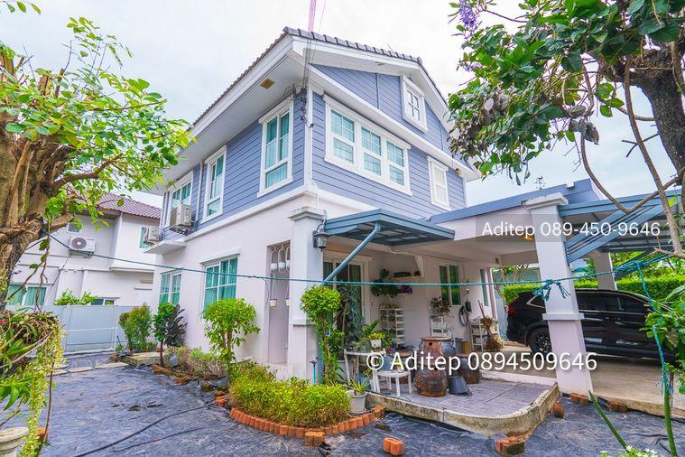 รูป ขายบ้านเดี่ยว 60 ตรว. พฤกษ์ลดา วงแหวน–หทัยราษฎร์ 3 ห้องนอน 3 ห้องน้ำ หน้าบ้านติดสวนไม่ชนใคร มีห้องนอนชั้นล่าง เหมาะผู้สูงอายุ - รูปที่ 8/29