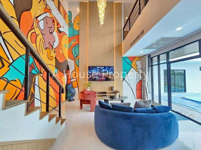 รูป ขายพลูวิลล่าสร้างใหม่ เขตห้วยใหญ่ พัทยา บางละมุง ชลบุรี - รูปที่ 2/19