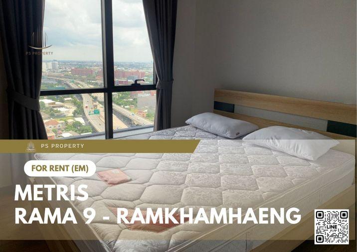 รูป ให้เช่า 📍 Metris Rama 9 - Ramkhamhaeng 📍 เฟอร์นิเจอร์ และ เครื่องใช้ไฟฟ้าครบ ใกล้ Airport Link รามคำแหง - รูปที่ 1/6