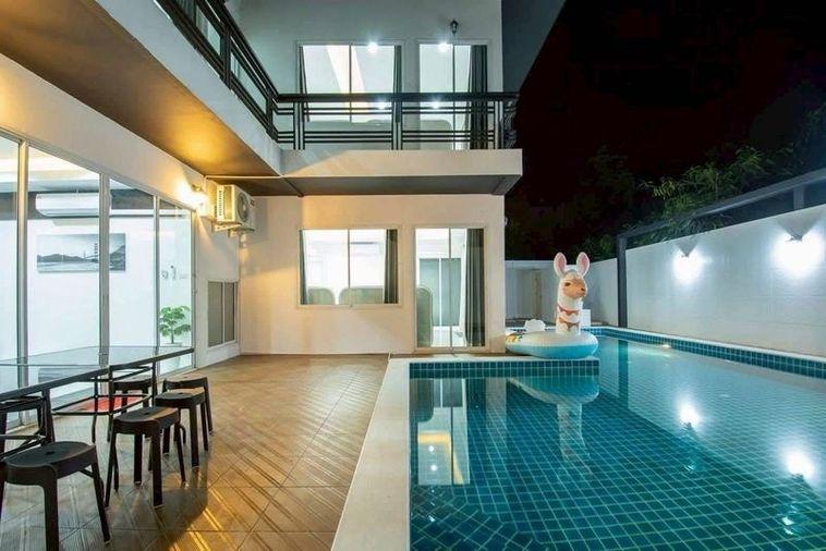 รูป ขายพลูวิลล่าพัทยา สุดหรู ทำเลดี โซนห้วยใหญ่ บางละมุง ชลบุรี  - รูปที่ 3/10