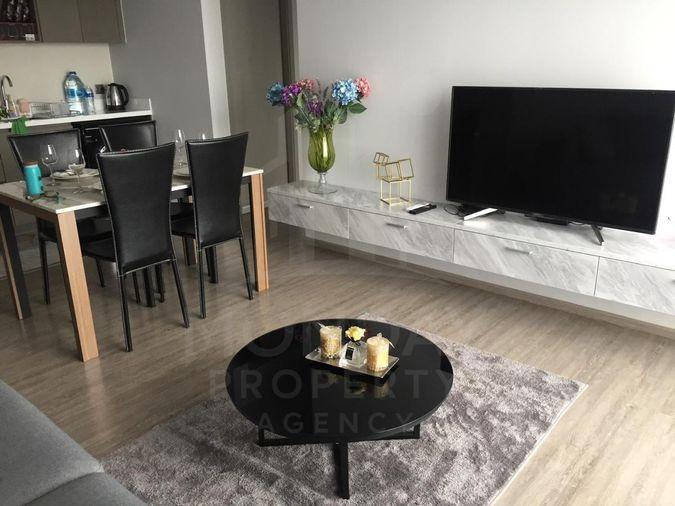 picture 📌 Urgently for rent : RHYTHM Ekkamai beautiful room, fully furnished, ready to move in. MD-7571 - 4/5