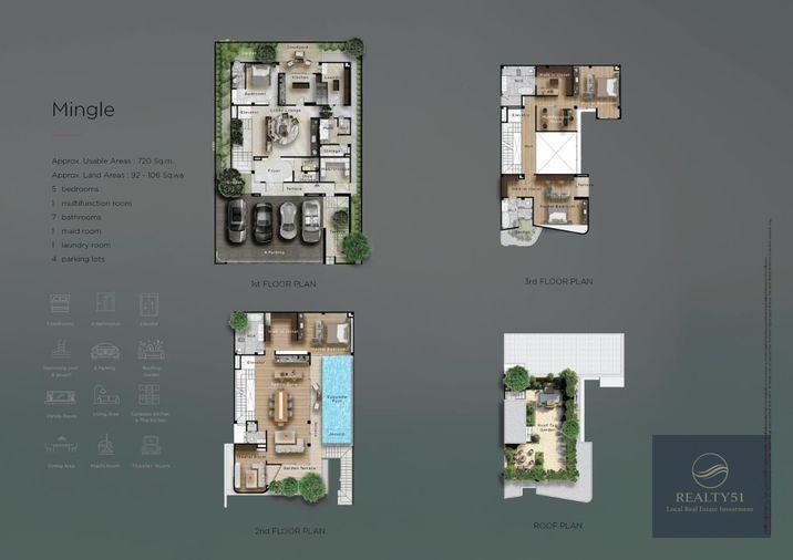 รูป Merge Residence Pattaya – วิลล่าหรูระดับซูเปอร์ลักซ์ชัวรี่ พร้อมสระว่ายน้ำส่วนตัว ใกล้โรงเรียนนานาชาติ - รูปที่ 2/16
