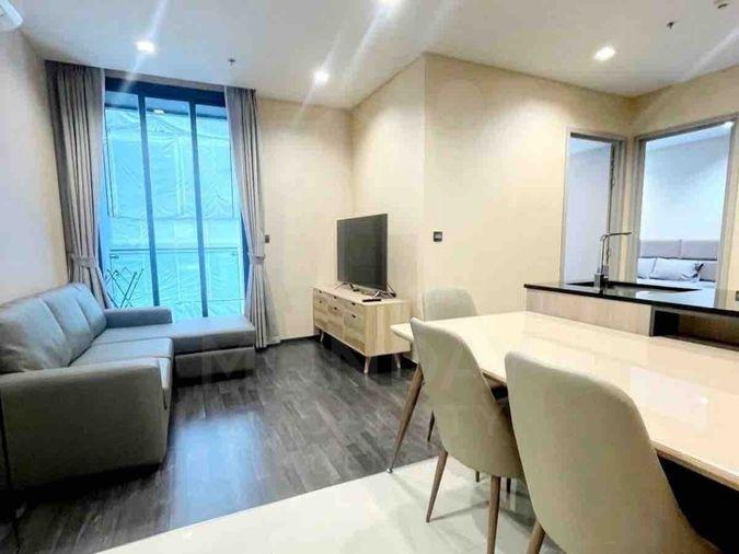 picture 📌 Urgently for sell : The Line Asoke - Ratchada beautiful room, fully furnished, ready to move in. MD-95274 - 3/5