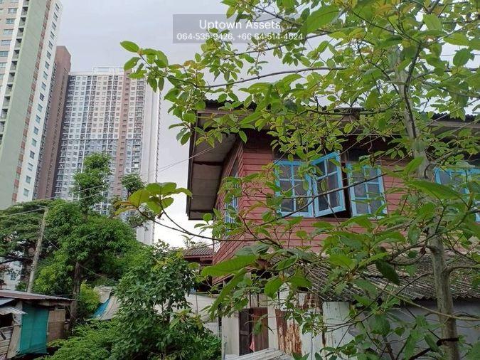 รูป ขายที่ดินพัฒนาการ 51 ติดถนนตรงโรงพยาบาลวิภาราม - รูปที่ 1/3