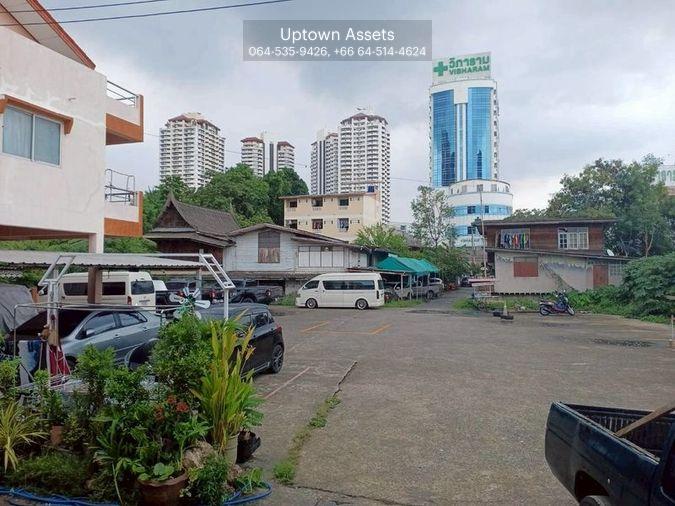 รูป ขายที่ดินพัฒนาการ 51 ติดถนนตรงโรงพยาบาลวิภาราม - รูปที่ 3/3