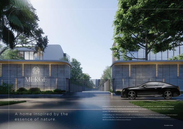 รูป Merge Residence Pattaya – วิลล่าหรูระดับซูเปอร์ลักซ์ชัวรี่ พร้อมสระว่ายน้ำส่วนตัว ใกล้โรงเรียนนานาชาติ - รูปที่ 1/16