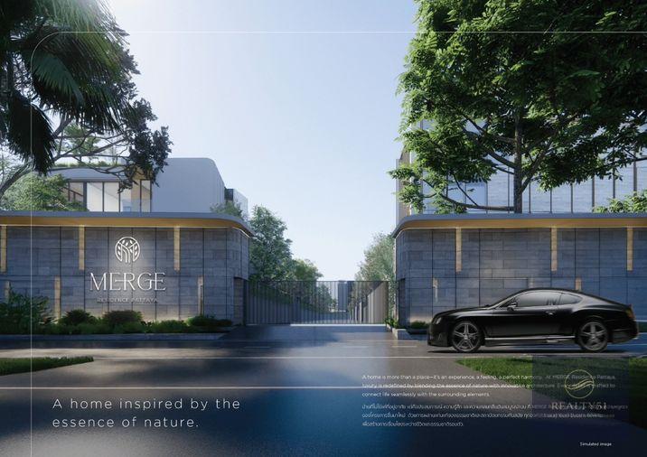 รูป Merge Residence Pattaya – วิลล่าหรูระดับซูเปอร์ลักซ์ชัวรี่ พร้อมสระว่ายน้ำส่วนตัว ใกล้โรงเรียนนานาชาติ - รูปที่ 1/16