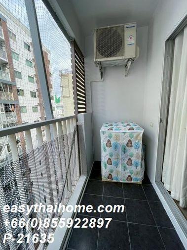 รูป P-21635 วิวสระว่ายน้ำ! เอ สเปซ อโศก-รัชดา 1 นอน 35 ตร.ม. ใกล้ MRT พระราม 9 เพียง 5 นาที! 2.3 ล้าน Line Id @easythaihome 085-592-2897 - รูปที่ 13/18