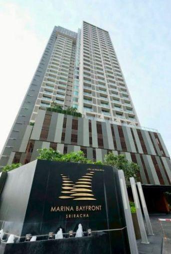 รูป ขายคอนโดศรีราชา สุดหรู ใจกลางเมือง มารีน่า เบย์ ฟร้อนท์ ชั้นสูง วิวสวย  - รูปที่ 1/11