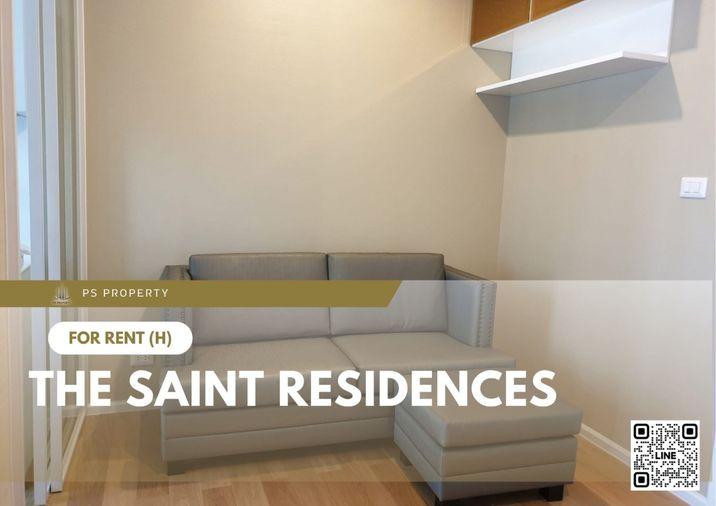 รูป ให้เช่า 📍 The Saint Residences 📍 เฟอร์นิเจอร์ และ เครื่องใช้ไฟฟ้าครบ ใกล้ BTS ห้าแยกลาดพร้าว - รูปที่ 1/8