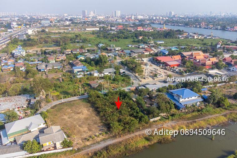 รูป ขาย ที่ดิน ถนนชัยพฤกษ์ ปากเกร็ด 1 ไร่กว่า เข้าซอย 150 ม. ใกล้แม่น้ำเจ้าพระยา ถนนราชพฤกษ์ สะพานพระราม 4 ที่ดินถมแล้ว - รูปที่ 17/26