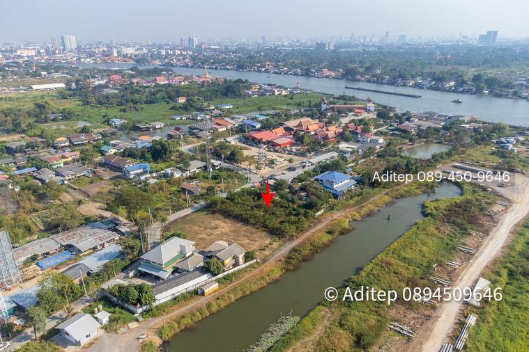 รูป ขาย ที่ดิน ถนนชัยพฤกษ์ ปากเกร็ด 1 ไร่กว่า เข้าซอย 150 ม. ใกล้แม่น้ำเจ้าพระยา ถนนราชพฤกษ์ สะพานพระราม 4 ที่ดินถมแล้ว - รูปที่ 10/26