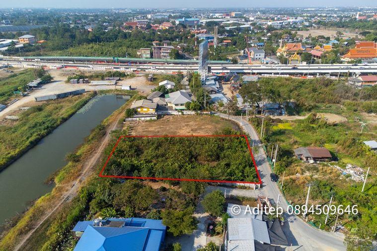 รูป ขาย ที่ดิน ถนนชัยพฤกษ์ ปากเกร็ด 1 ไร่กว่า เข้าซอย 150 ม. ใกล้แม่น้ำเจ้าพระยา ถนนราชพฤกษ์ สะพานพระราม 4 ที่ดินถมแล้ว - รูปที่ 13/26