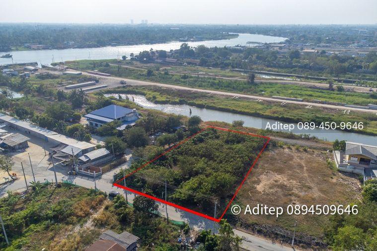 รูป ขาย ที่ดิน ถนนชัยพฤกษ์ ปากเกร็ด 1 ไร่กว่า เข้าซอย 150 ม. ใกล้แม่น้ำเจ้าพระยา ถนนราชพฤกษ์ สะพานพระราม 4 ที่ดินถมแล้ว - รูปที่ 12/26