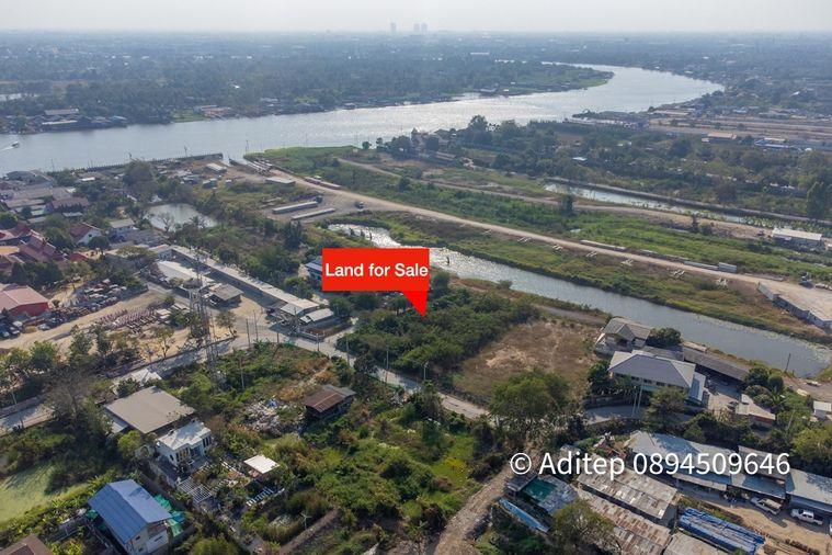 รูป ขาย ที่ดิน ถนนชัยพฤกษ์ ปากเกร็ด 1 ไร่กว่า เข้าซอย 150 ม. ใกล้แม่น้ำเจ้าพระยา ถนนราชพฤกษ์ สะพานพระราม 4 ที่ดินถมแล้ว - รูปที่ 5/26