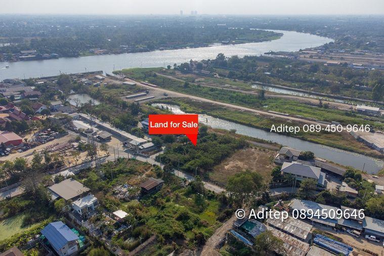 รูป ขาย ที่ดิน ถนนชัยพฤกษ์ ปากเกร็ด 1 ไร่กว่า เข้าซอย 150 ม. ใกล้แม่น้ำเจ้าพระยา ถนนราชพฤกษ์ สะพานพระราม 4 ที่ดินถมแล้ว - รูปที่ 5/26