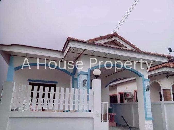 picture Single house for sale, move in ready , Dream Village 9 project, near Sahapat Group, Sriracha, Chonburi - 1/11