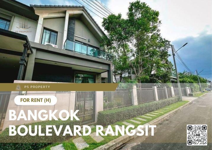 picture Single house for rent ✨ Bangkok Boulevard Rangsit ✨ 5 bedrooms, 3 bathrooms, fully furnished and equipped with appliances - 1/11
