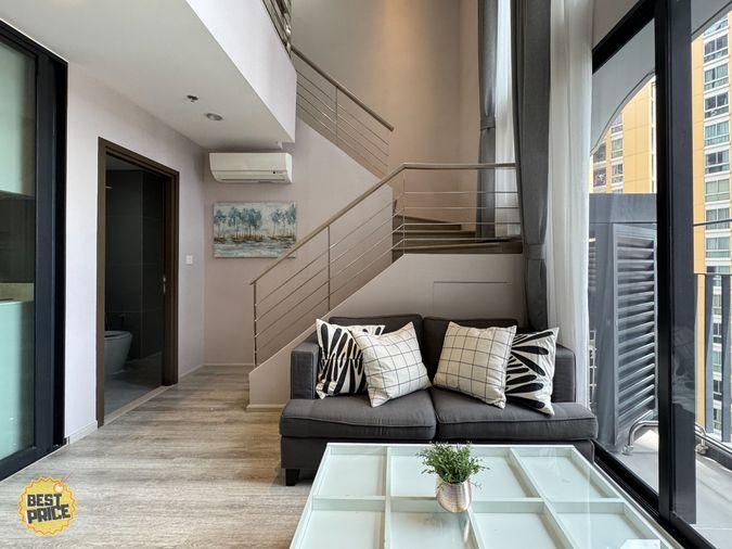 รูป BESTPRICE ให้เช่า IDEO Mobi Asoke ห้องสวย เฟอร์ครบ ราคาพิเศษ  - รูปที่ 8/16